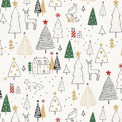 Silent Night Holiday Footie